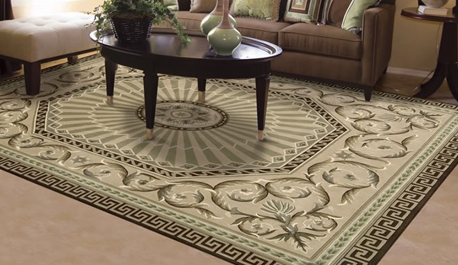 clean persian rug